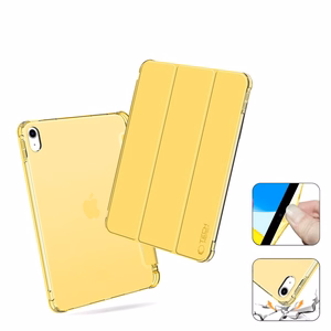 Tech-Protect SC Pen Hybrid apvalks iPad 10 / 2022 - dzeltens - caurspīdīgs