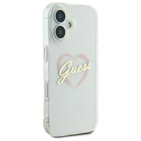 Guess IML Sirds apvalks viedtālrunim iPhone 16 Plus - caurspīdīgs