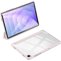 Korpuss Dux Ducis Toby Samsung X210/X215/X216 Tab A9 Plus 11.0/X230/X235/X236 Tab A11 Plus 11.0 rozā krāsā