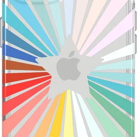 Maciņš T21-9348 Tech21 EvoArt iPhone 13 Rainbow Sunburst