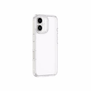 AmazingThing Minimal viedtālruņa apvalks iPhone 16 Plus silikona apvalks - caurspīdīgs
