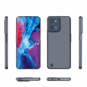 Īpaši plāns 0.5mm viedtālruņa apvalks Realme C31 caurspīdīgs