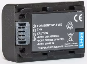 Sony, baterija NP-FV50