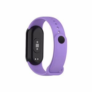 SILIKONA SIKSNIŅA MI BAND 8/M8 (4). VIOLETA