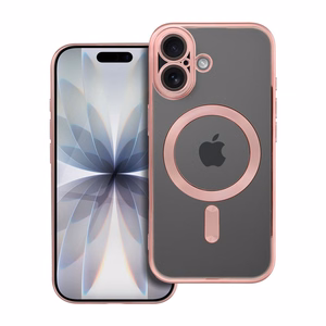 ELECTRO MAG COVER viedtālruņa apvalks ar MagSafe IPHONE 17 - rozā zelts