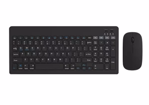 Bezvadu tastatūra+pele Omega OKM2658B melna