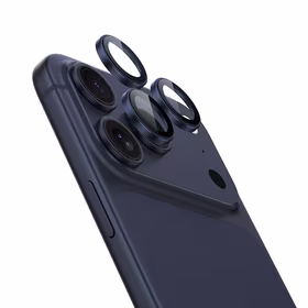 Benks rūdīts stikls Glass Warrior Lens Protector kamerai iPhone 17 Pro/17 Pro Max (3 lēcas) zils