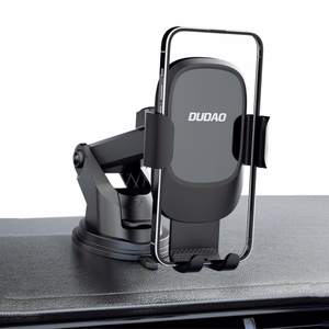 Dudao F5N+ gravity auto turētājs with suction cup windshield or dashboard - melns