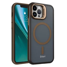 Etteri Morning Fog case for iPhone 12 / 12 Pro 6,1'' brown