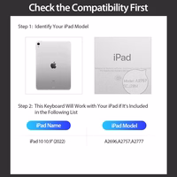 Dux Ducis DK sērijas bezvadu klaviatūras apvalks Apple iPad 10 2022 – melns