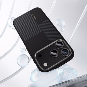 Benks Montage Magnetic Armor Pro Kevlar Чехол Metal Frame 600D+1500D (MA70) для Iphone 17 Pro Max чёрный (Camera Control Button)