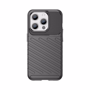 Armored iPhone 15 Pro Thunder vāciņš - melns