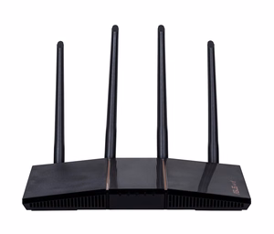 ASUS RT-AX57 bezvadu maršrutētājs Gigabit Ethernet divjoslu (2.4 GHz / 5 GHz) melns