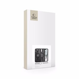 Tech-Protect MagMat 2 Magnētiskais viedtālruņa apvalks iPhone 15 - matēts melns