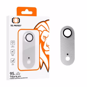 Rūdīts stikls Tel Protect 95% AR+AF Full Metal Kameras aizsardzība kamerai priekš Iphone 17 Air sudraba (kameras modulis)