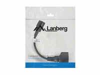 Lanberg CA-C14E-10CC-0018-BK power cable melns  C14 coupler