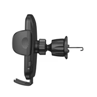 Tech-Protect CM15W-V1 Auto tālruņa turētājs ar 15 W induktīvo lādētāju kabīnei/gaisa ventilācijas atverei - melns