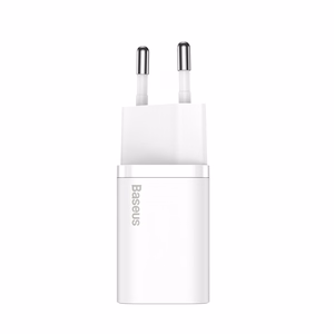 Sienas lādētājs Baseus Super Si Quick Charger 1C 25W (balts)