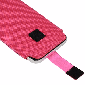 HIT Pouch Case (XL izmērs) Iphone 15/15 Pro/Iphone 16/16 Pro/Samsung S24/S24 Plus/S25/S25 Plus/A53/A55 5G dizains 2 rozā