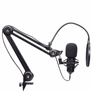 Mikrofons TRUST GXT270 Emita II+ melns