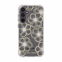 maciņš-Mate Floral Gems - maciņš Samsung Galaxy S23 FE 5G (zeltains)