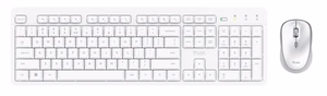 Trust Ody II bezvadu komplekts (tastatūra + pele) balts US