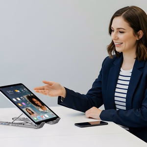 UNITEK ADJUSTABLE LAPTOP STAND + HUB