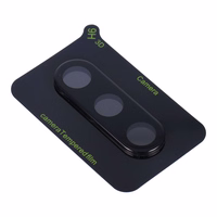 5D pilnas līmes kameras aizsargstikls - Samsung Galaxy S24 Plus melns