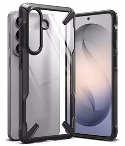 Ringke Fusion X Maciņš for Samsung Galaxy S26 - Clear melns