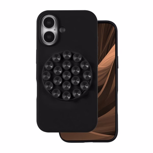 Silikona Stick maciņš for iPhone 16 6,1" melns