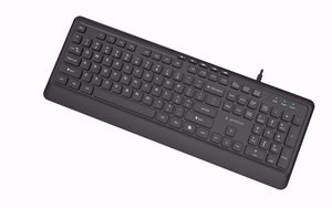 GEMBIRD KB-MCH-05 multimediju tastatura USB, ENG, melna