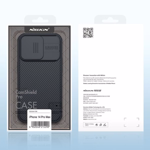 Nillkin CamShield Pro Case iPhone 14 Pro Max бронированный чехол с защитой камеры синий