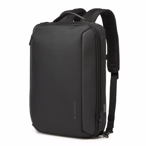 Wozinsky Premium Рюкзак сумка для ноутбука 15.6" с ремнём - чёрный