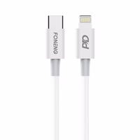 FONENG kabelis X31 USB-C - Lightning PD 20W 2M balts