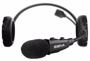 Sena 3SPLUS-B-10 motocikla interkoms PLUS BOOM Bluetooth 4.1 400M