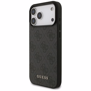 Guess 4G Classic maciņš modelim iPhone 17 Pro Max / 18 Pro Max – krāsa: melna
