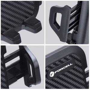 FORCELL F-GRIP Carbon Bracket arm 17 cm auto turētājs priekšējā stiklā un panelī melns