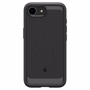 Spigen Rugged Armor MagSafe Viedtālruņa apvalks iPhone 16e - melns