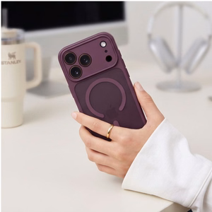 Tech-Protect BasicMag MagSafe maciņš iPhone 17 Pro Max / 18 Pro Max, matēts bordo