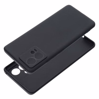 Matētais viedtālruņa apvalks MOTOROLA EDGE 30 Fusion - melns (m)