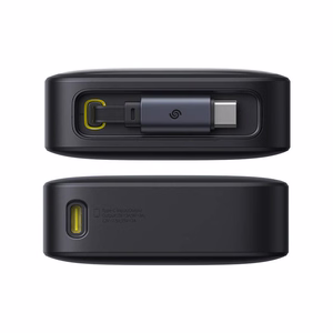 Portatīvais lādētājs Baseus OS Free2Pull 10000mAh 30W + kabelis (melns)