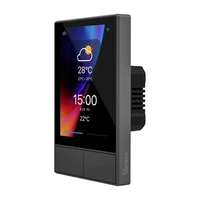 Viedais WiFi vadības panelis SONOFF NSPanel (melns, 120mm)