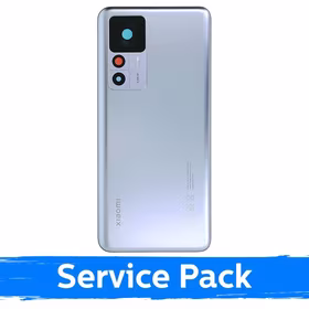 Aizmugurējais vāciņš saderīgs ar Xiaomi 12T / Silver / (Service Pack)