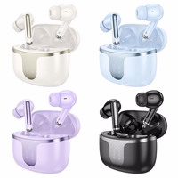 HOCO bezvadu austiņas Bluetooth TWS EQ10 melnas