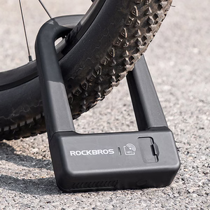Rockbros RBNS1 SMART velosipēda slēdzene ar NFC lasītāju - melna