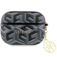 Guess GUAPPGCE4CK apvalks AirPods Pro - melns GCube Charm