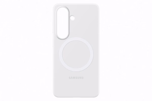 Samsung Силиконовый Магнитный Чехол для Samsung Galaxy S26, совместим с MagSafe - белый