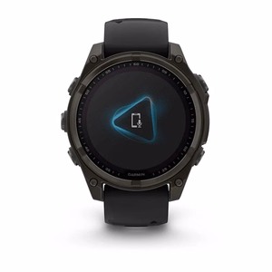 Viedpulkstenis Garmin Fenix 8 Sapphire Solar melns/pelēks