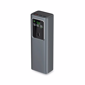 Внешний аккумулятор SBS 20000mAh PD 100W с ЖК-дисплеем - серый