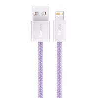 Baseus Dynamic kabelis USB uz Lightning, 2.4A, 2m (violets)